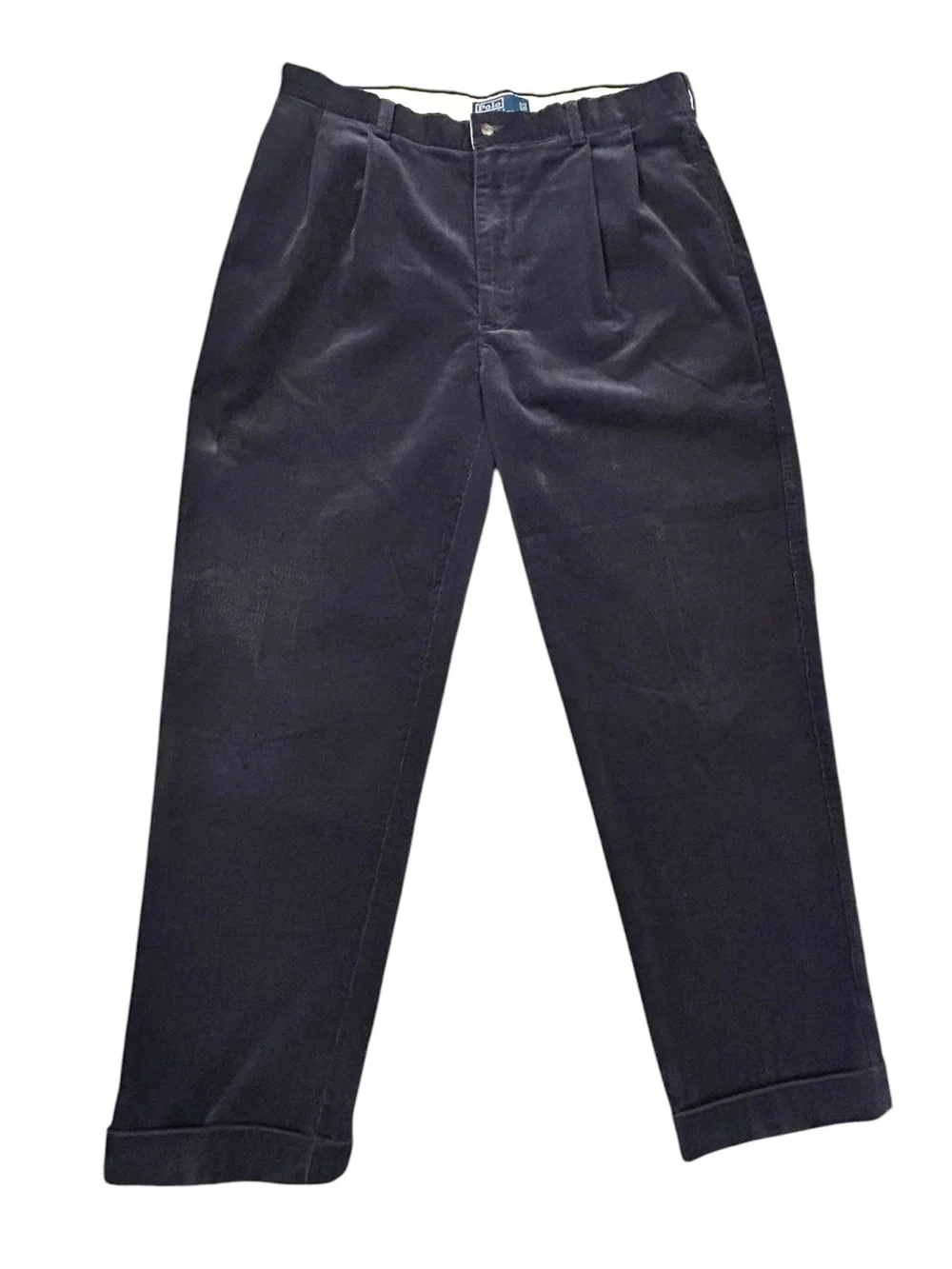Polo Ralph Lauren Corduroy Andrew Pants Vintage Charcoal Men’s 36x32 Y2K 90s